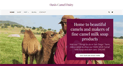 Desktop Screenshot of cameldairy.com